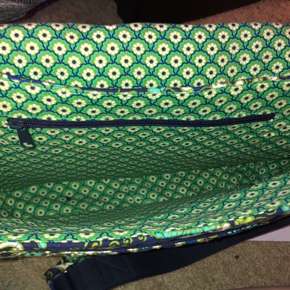 Vera Bradley Rhythm and Blues Attaché Case - Picture 4 of 5